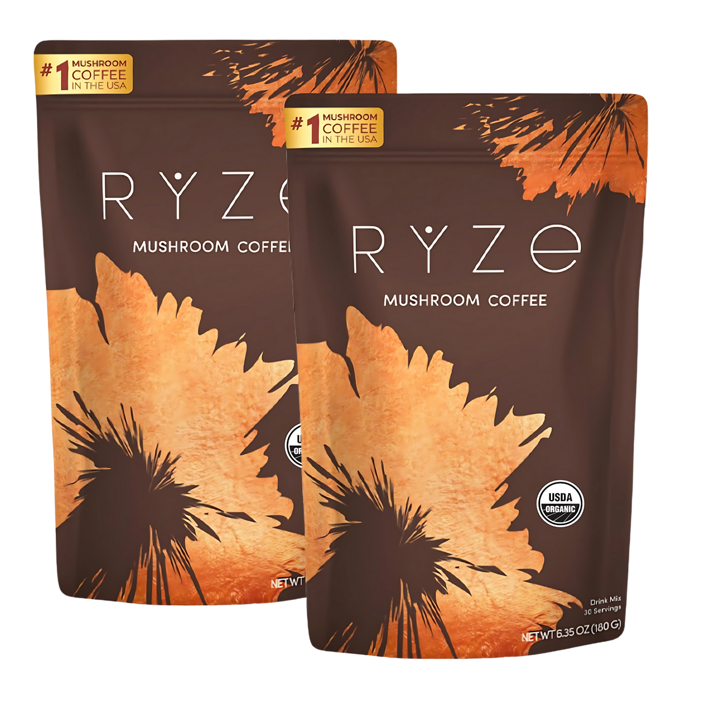 RYZE 100% Premium Mushroom Coffee