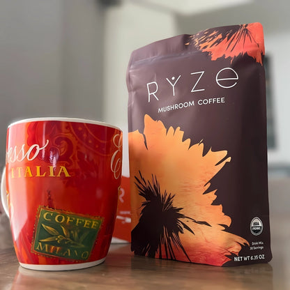 RYZE 100% Premium Mushroom Coffee
