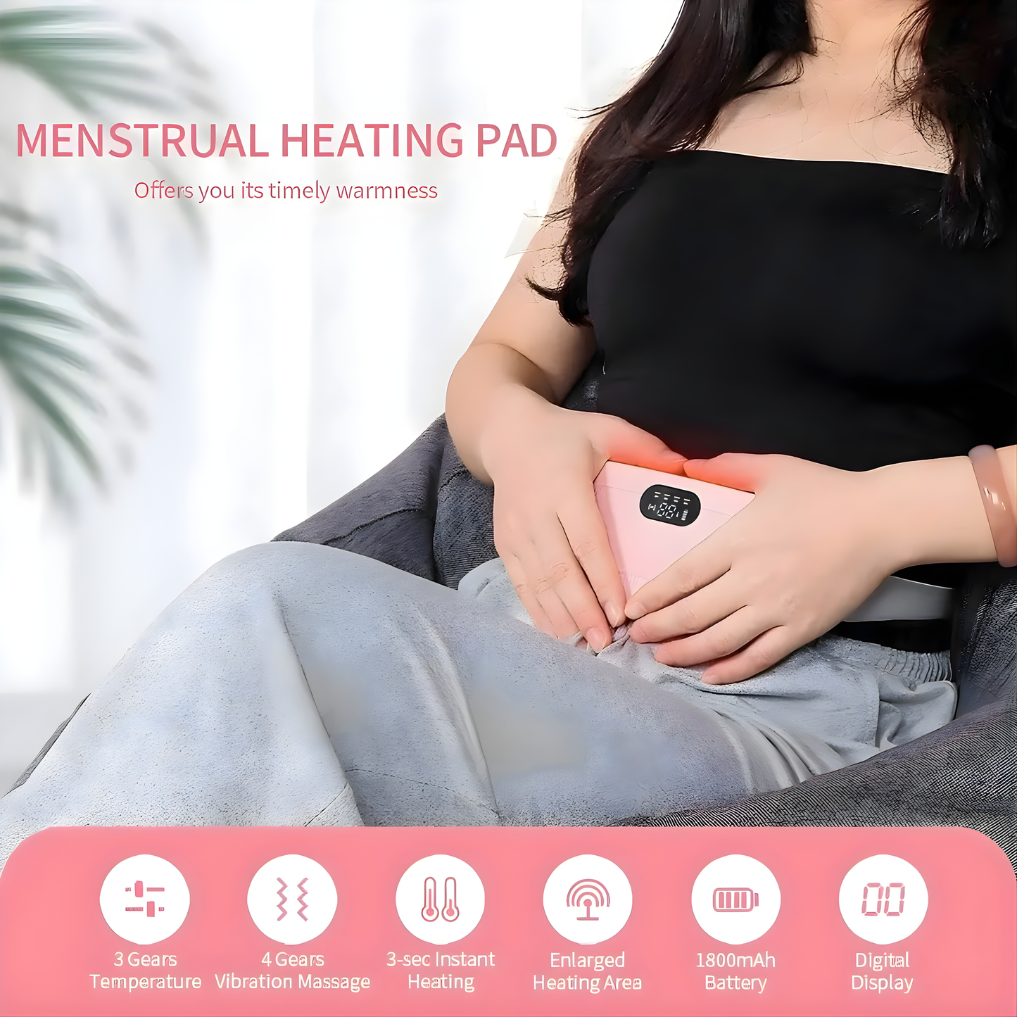 Balancezia™ - Portable Cramp Relief Belt